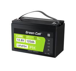 Baterie LiFePO4 12,8V 125Ah Green Cell CUBE (1600Wh)