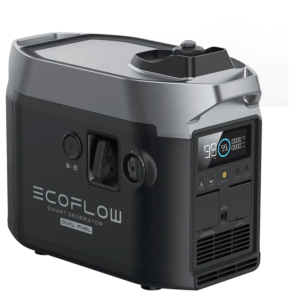 Generator inteligent EcoFlow (combustibil dual)