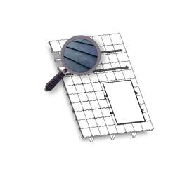 Structură KENO pentru FV cu 1 panou. Tablă fălțuită