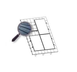 Structură KENO pentru FV cu 3 panouri. Tablă fălțuită