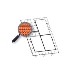 Structură KENO pentru FV cu 3 panouri. Țiglă