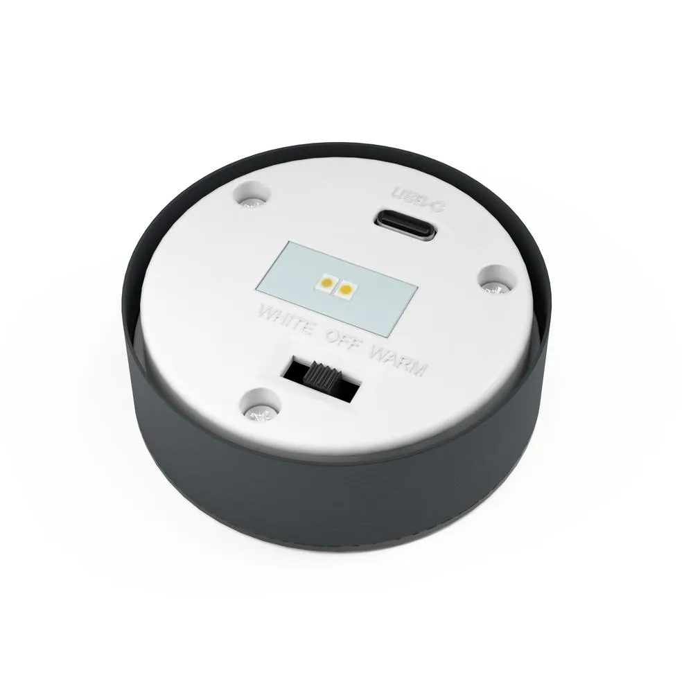 Rezervă solară LED TOP SolarCentre London Mini USB antracit SC2328