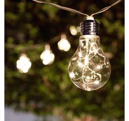 Lanț solar LED SolarCentre Madison Vintage - 10 becuri