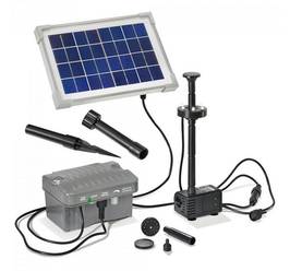 Fântână solară Esotec Palermo LED 101775, 5W / 330 litri pe oră