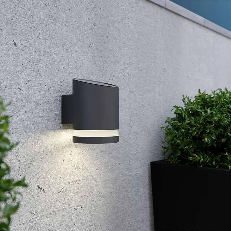 Lampă de perete solară SolarCentre Truro antracit