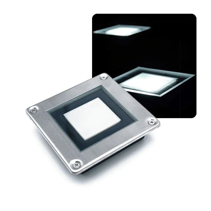 Iluminare solară pătrată pentru podea SolarCentre SS7543
