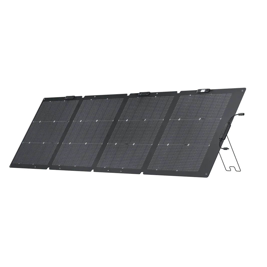 Panou solar portabil EcoFlow 220W cu două fețe (generația 2)