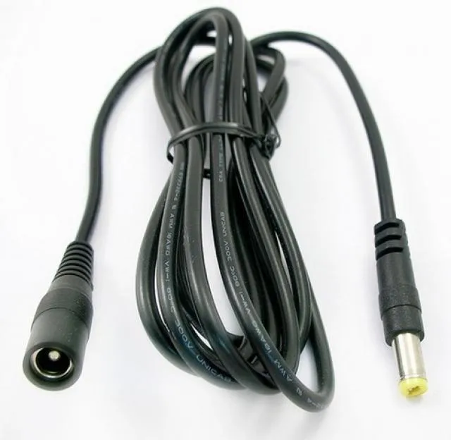 Cablu prelungitor de 2 m DC 2.1/5.5