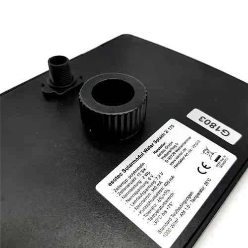 Pompa solară Esotec Water Splash 101010, 2W / 175 litri pe oră
