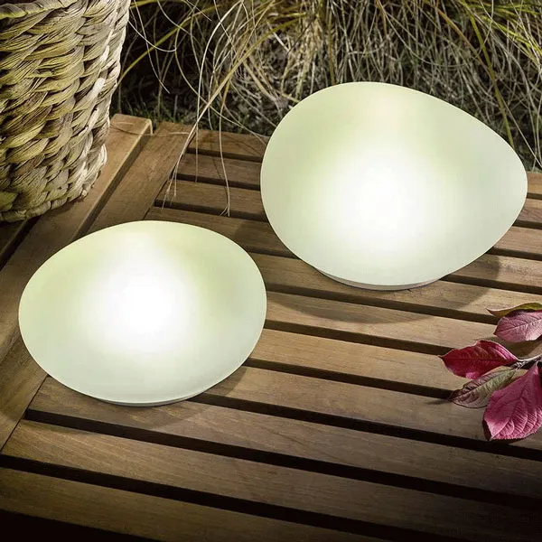 Piatră decorativă solară Esotec Duo Set 102084 - set de 2 piese