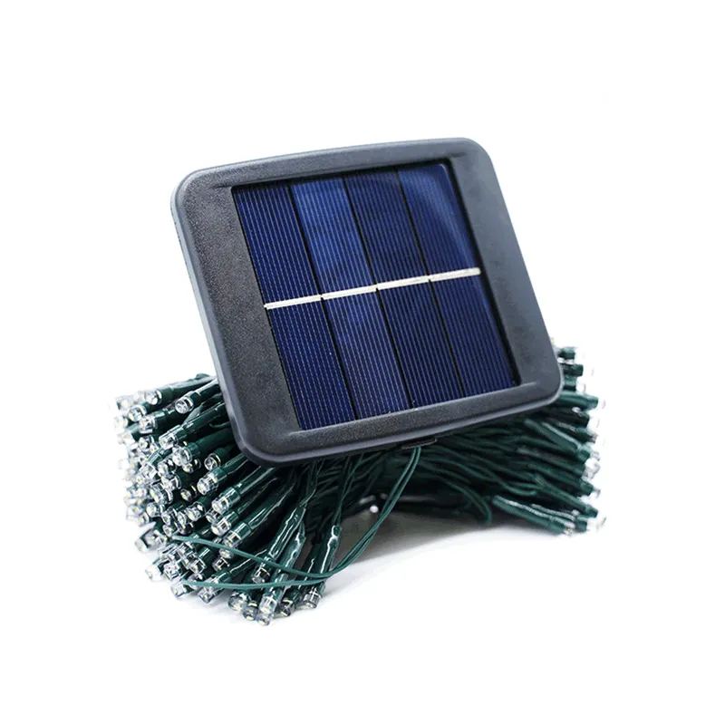 SET de Crăciun 2x Ghirlandă LED solară SolarCentre Elan SS9944 – 200 LED-uri / 20 m, alb rece