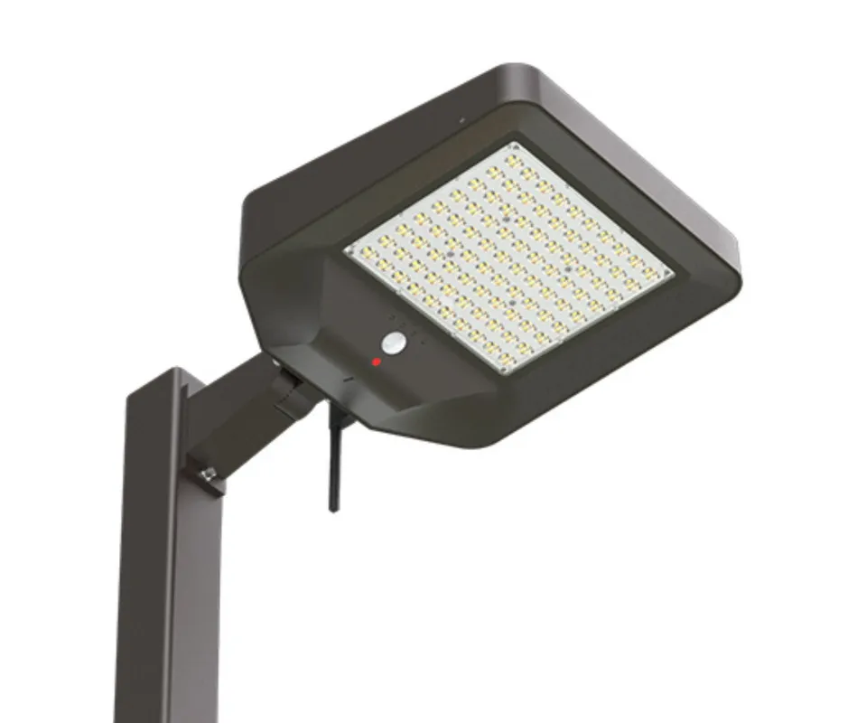 Lampă stradală solară AAL-02 5000 lm cu control prin aplicație, pentru stâlp/perete