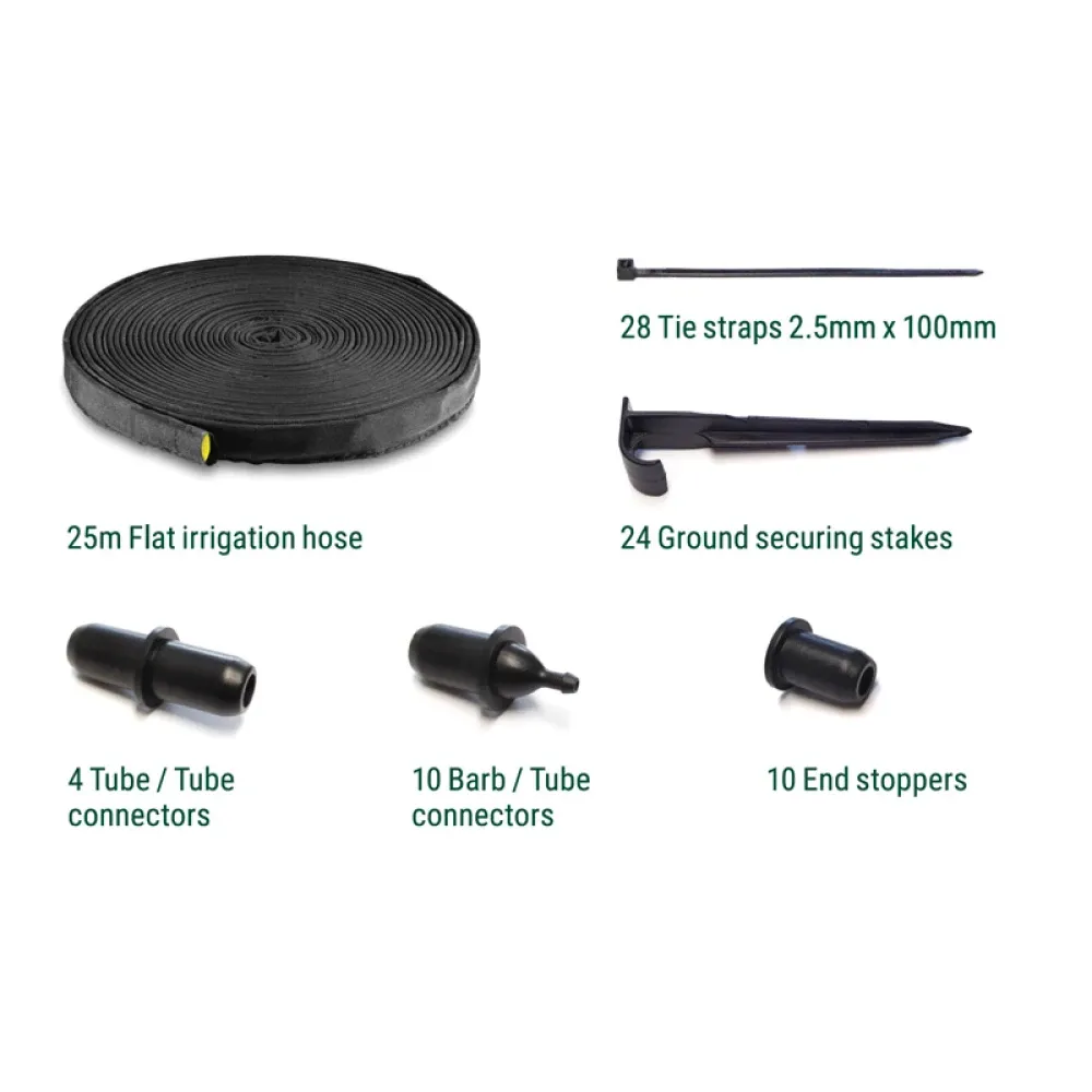 Set de extindere cu furtun poros plat (25 m)